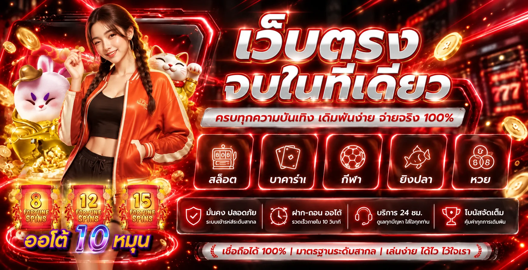 24เฮง รวมสล็อต กีฬา คาสิโน และหวย